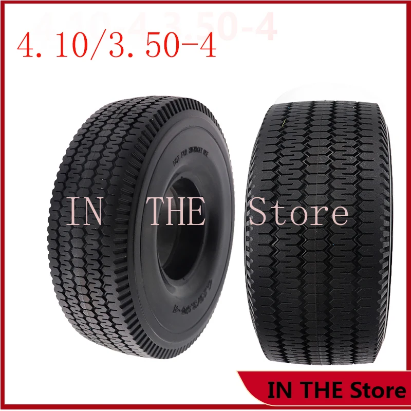 4.10/3.50-4 tires are suitable for three-wheeled scooters and electric bicycles  solid