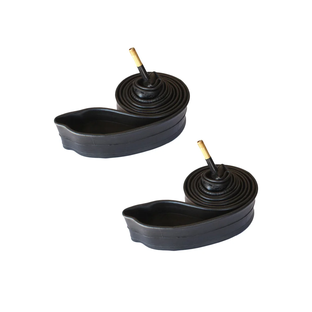 

2Pcs Bicycle Inner Tube Cycling Tire Rubber Tube Durable Replacement for Road Mountain Urban Folding Bikes
