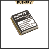 RUSHFPV GNSS Micro M10 GPS Module 10HZ Rate Built-in Ceramic Antenna for RC FPV Freestyle Drone DIY Parts