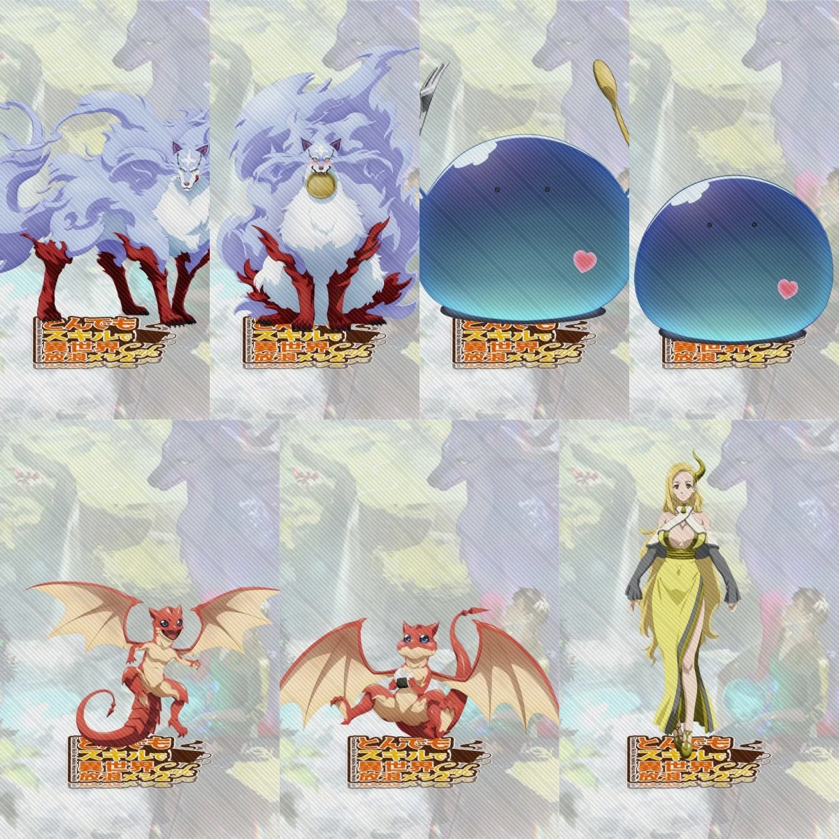 15 سنتيمتر جديد أنيمي المعسكر الطبخ في عالم آخر مع مهائي Absurd الاكريليك حامل شخصيات اكسسوارات هدية الكريسماس