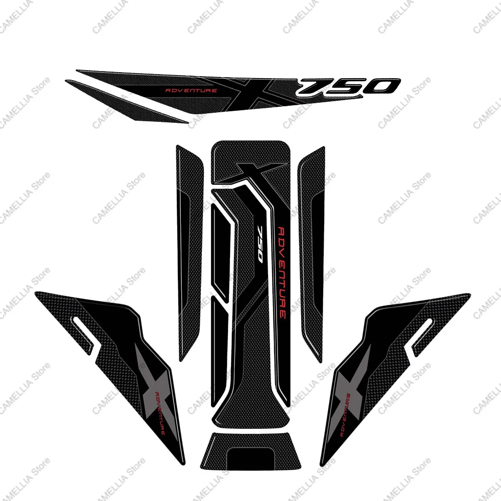 

Motorcycle Sticker 3d Epoxy Waterproof Motorcycle Fuel Tank Side Protection Sticker for Honda NC700X NC750X 2016-2020