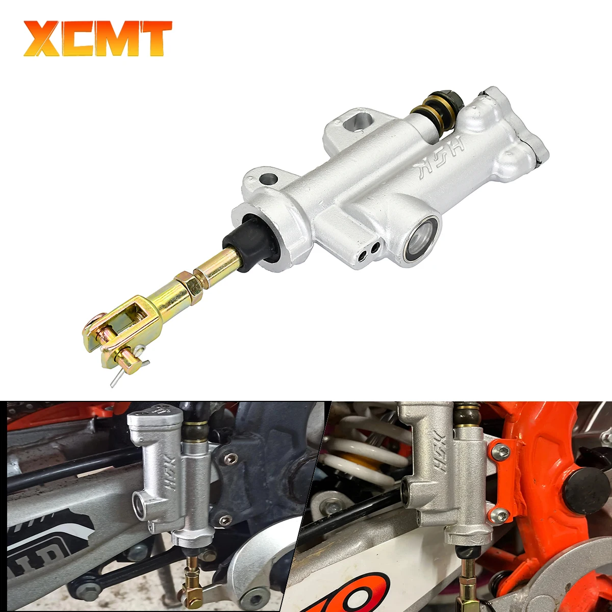 

Motorcycle Rear Hydraulic Brake Master Cylinder Pump For Kayo T4 T6 BSE 50cc 70cc 110cc 125cc 150cc 250cc ATV Pit Pro Dirt Bike