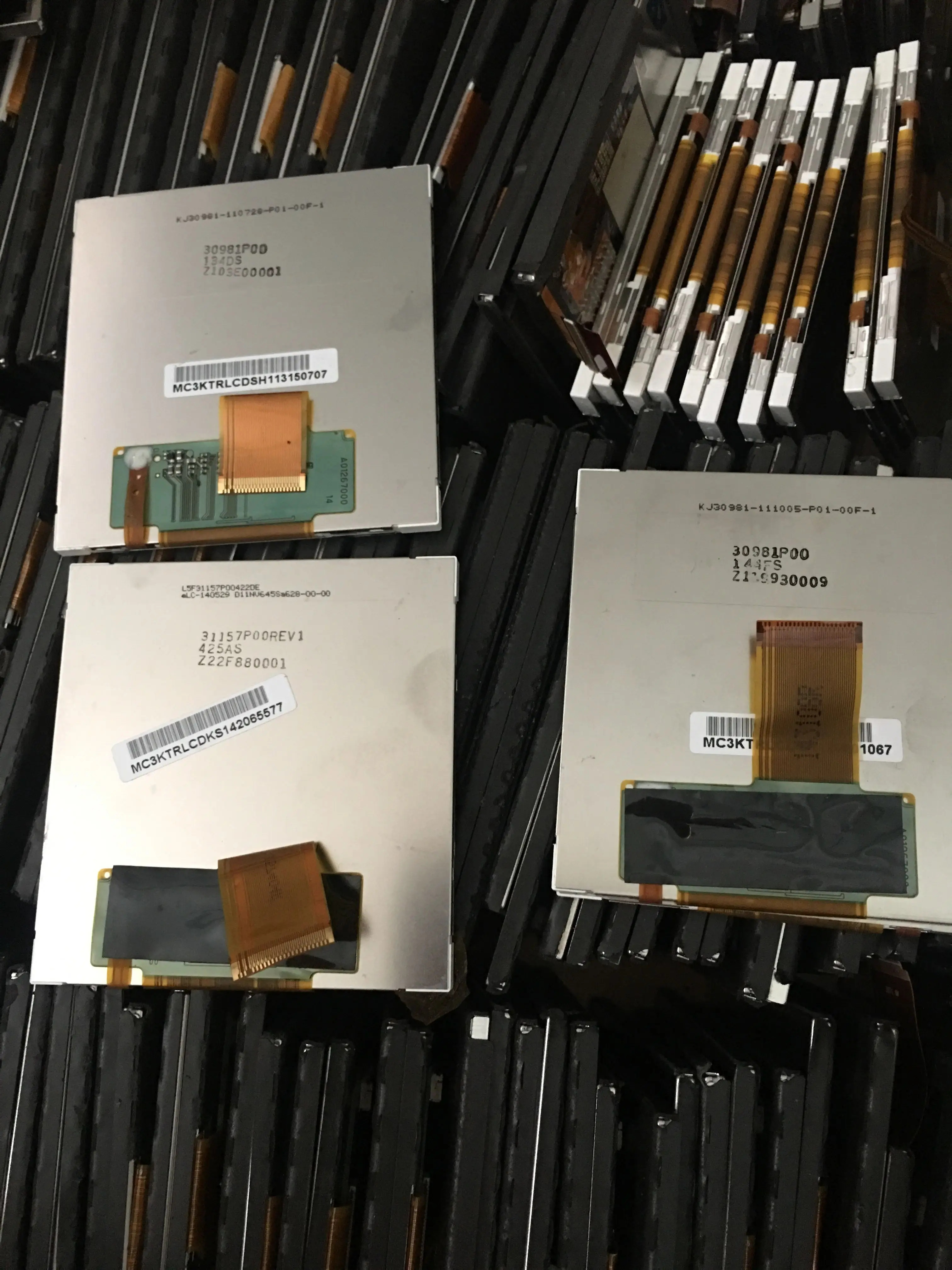 

MC3100 LCD display screen