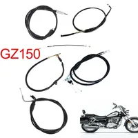 Motorcycle Control Cables for Suzuki Haojue Qingqi GZ150-A-E GZ125HS QS150 Custom Throttle Brake Choke Clutch Speedometer Cable