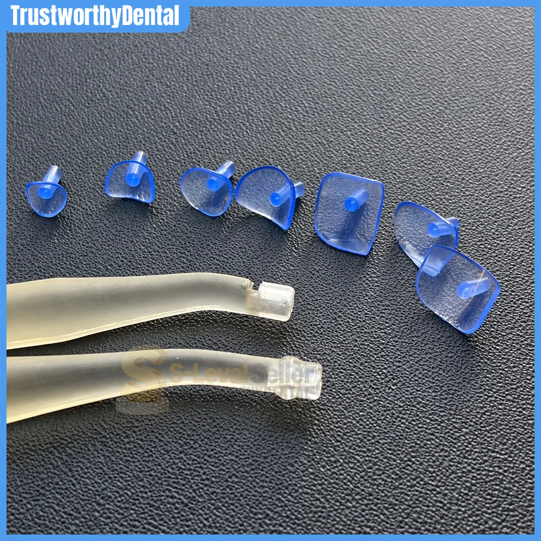 Dental Blue View Cervical Matrices Assortment Kit with Instruments for Class V Anterior Composite Resin Restoration Matrix Form