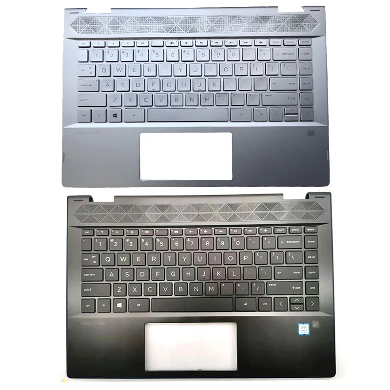 Original 95% NEW For HP PAVILION X360 14-CD 14T-CD 14M-CD TPN-W131 Laptop Palmrest Upper Case US Keyboard