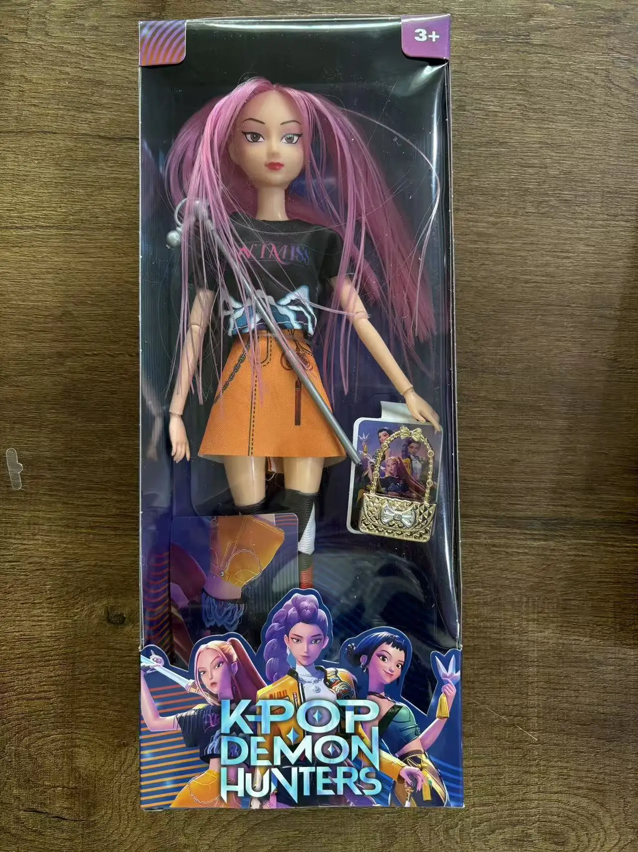 Une nouvelle poupée jouets Kpop chasseurs de démons figurine jouet Rumi Mira Zoey belle princesse bébé fille poupées en plastique bricolage jouet pour les filles