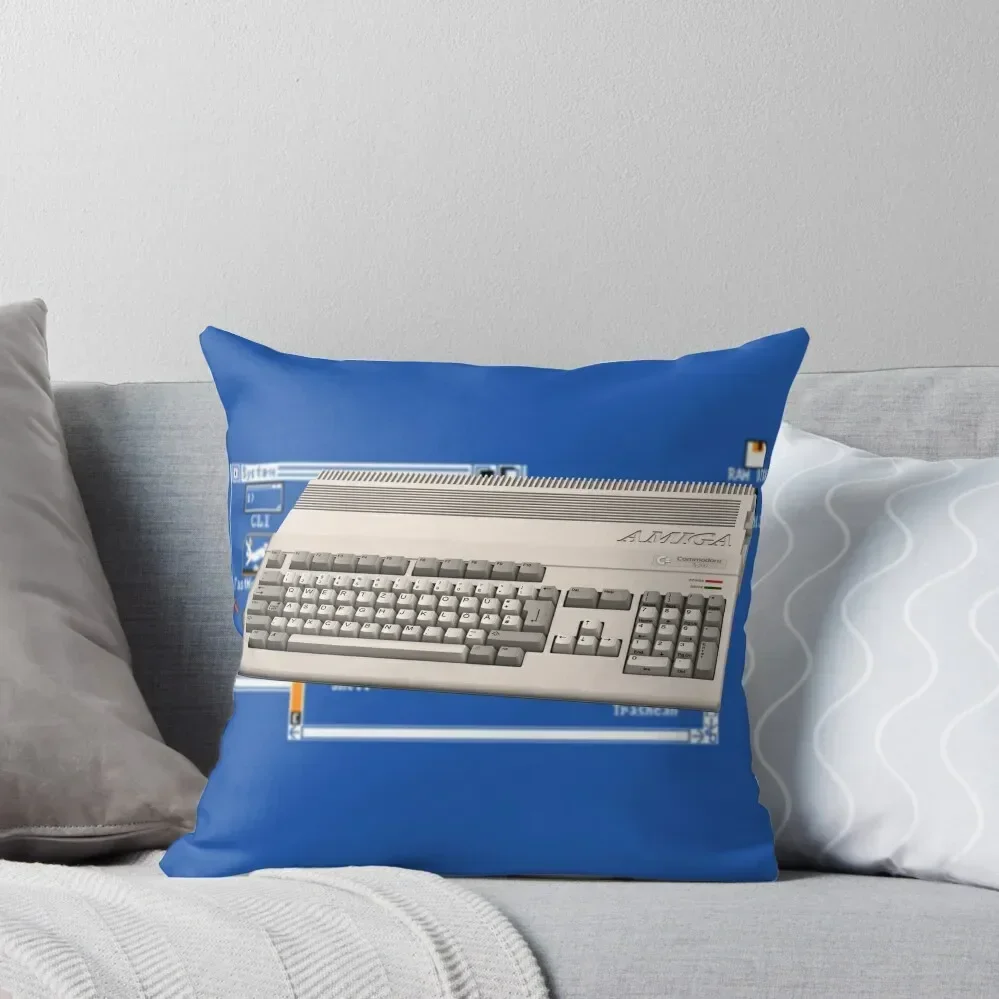 

Amiga 500 legendary retro computers Throw Pillow Room decorating items bed pillows Covers For Sofas Luxury Pillow Case pillow