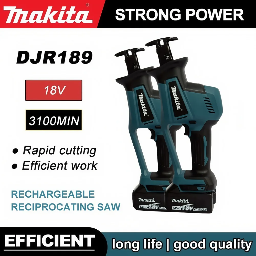 Makita 18V 2025 nouveau électrique sans fil alternatif bois métal coupe Portable outil électrique scie sans brosse Rechargeable