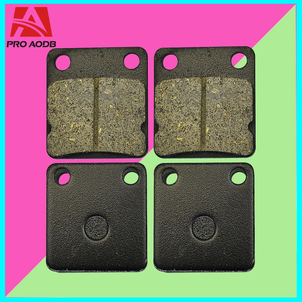 For YAMAHA ATV Bruin Big Bear YFM 350 400 450 Auto 4x4 Wolverine Kodiak Grizzly Motorcycle Accessories Front Brake Pads