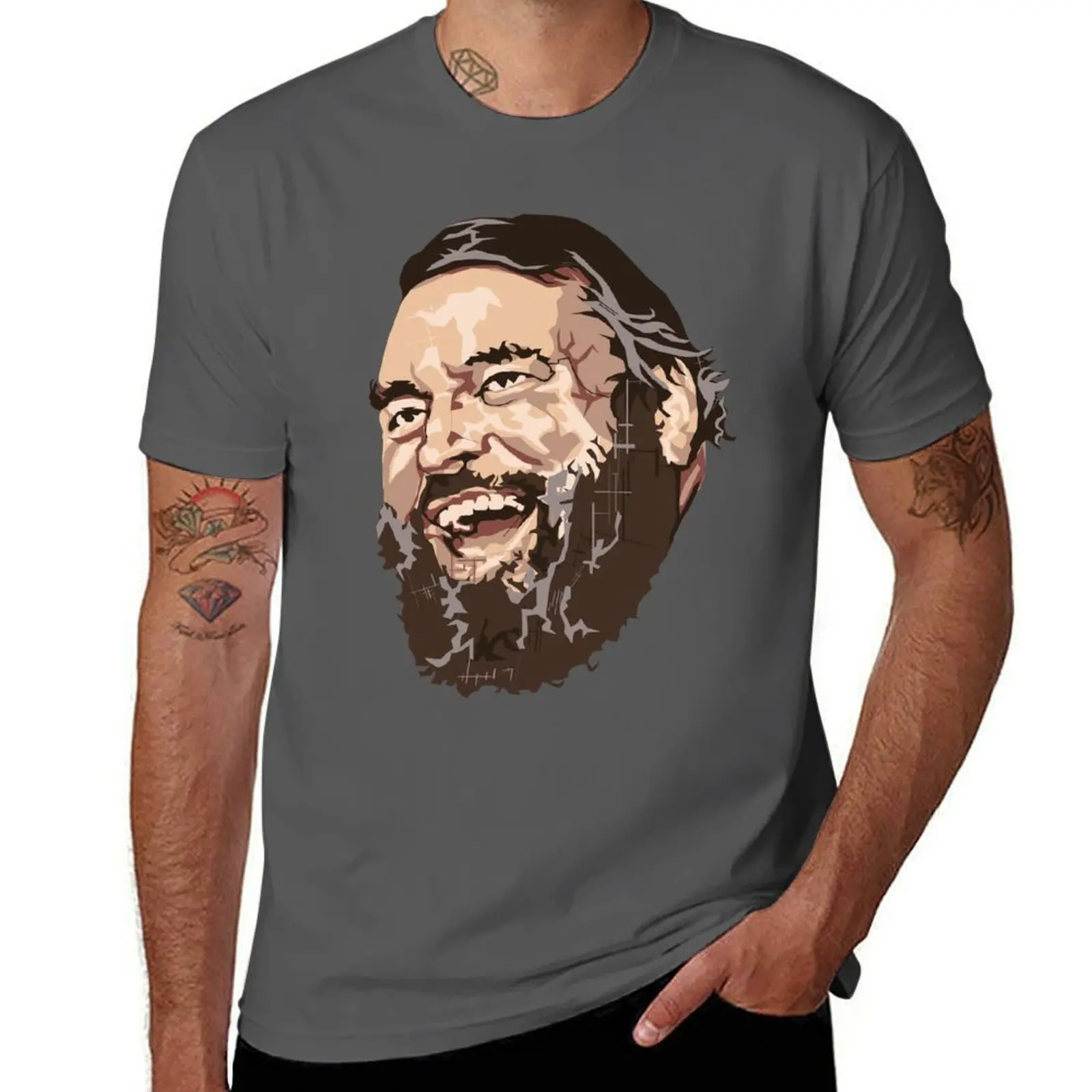 

Brian Blessed T-Shirt Casual Holiday Short Sleeve Tee