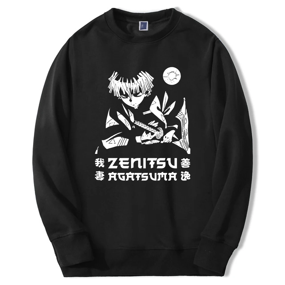 

Demon Slayer Hot Japan Anime Hoodies mens Zentisu manga graphic Crewneck sweatshirt Hip Hop Loose Long Sleeve Streetwear