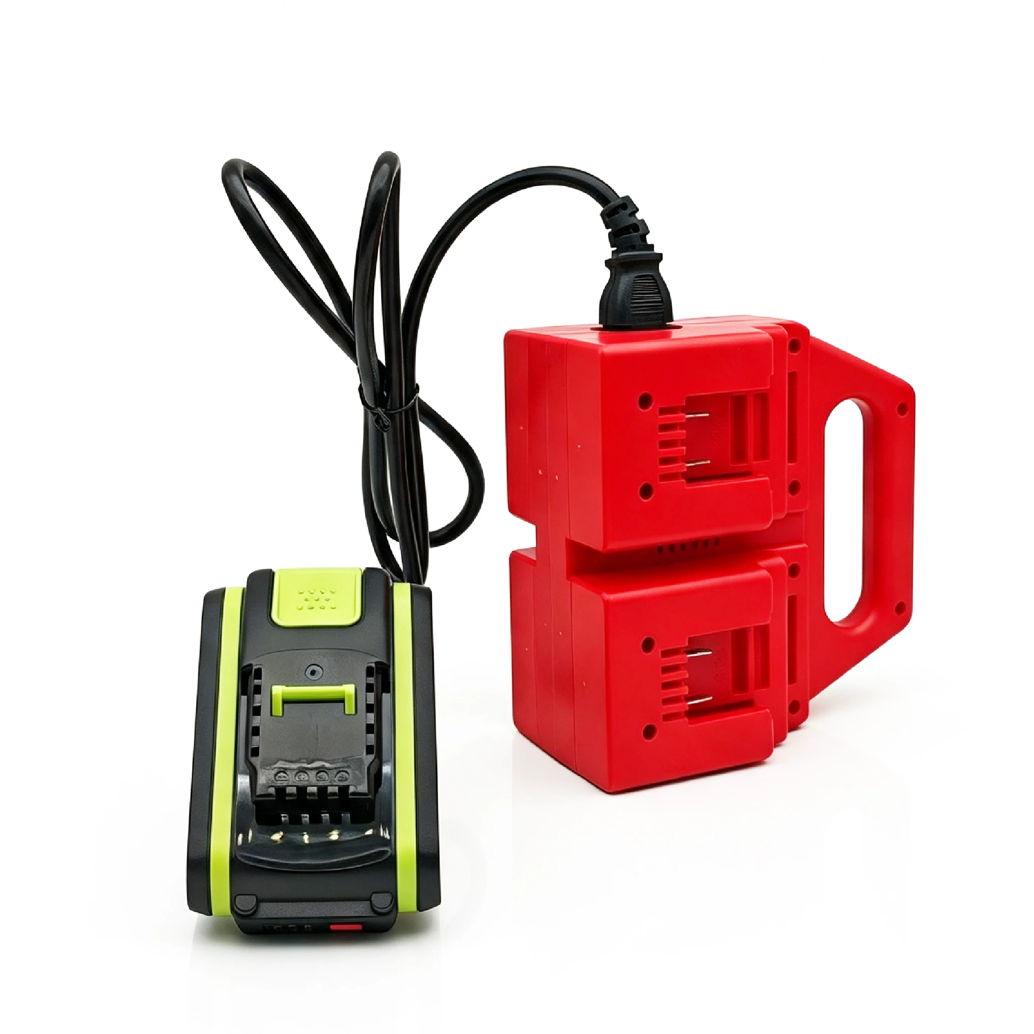 Kabelsplitter, verlängerter Leitungs-Gewichtsreduzierer-Adapter für Worx Lithium-Batterie, für DeWALT, für Milwaukee, für M18, für LXT-Maschine – Detail 8