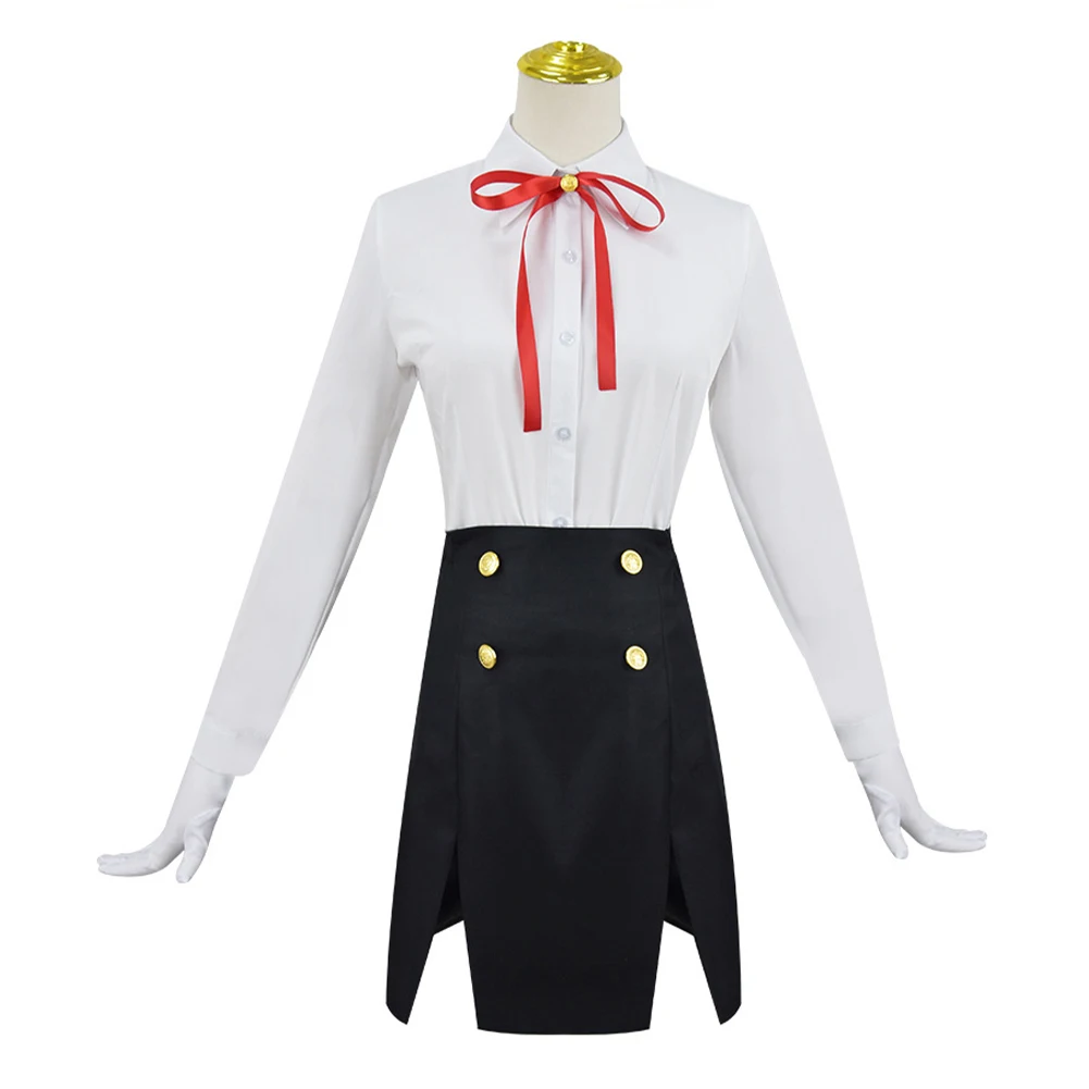 Rikuhachima Aru Anime Cosplay Costume pour femme, tenue d'archiveur bleu, manteau femme, jupe, ensemble d'équipement de sauna, vêtements d'Halloween trempés