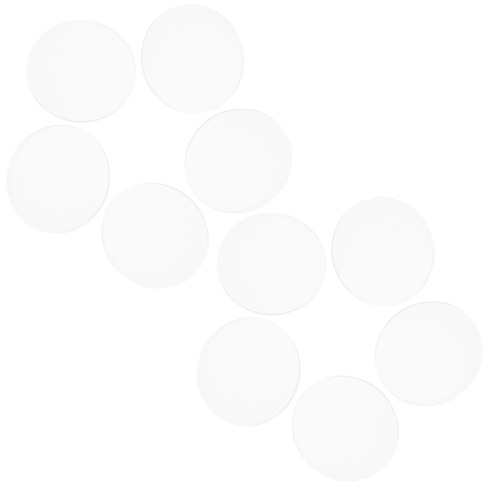 10 Buah Rak Pajangan Kue Gasket Melingkar Rak Makanan Penutup Piring Riser untuk Tempat Pajangan Transparan