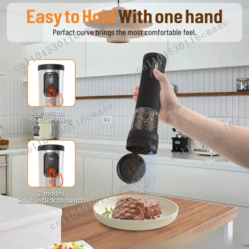 2026 Grinder Kitchen Utensils  Rechargeable Pepper  Electric