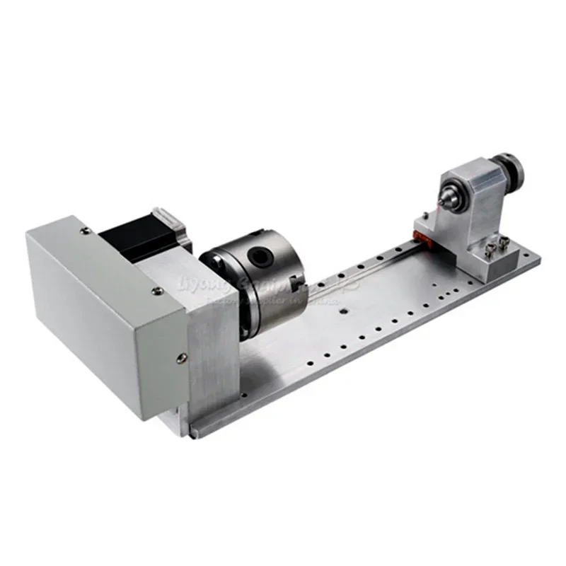 Image 5: Tête de division CNC outils de gravure 3D Machine de gravure Rail coulissant 4ème axe de Rotation axe Axe A CNC