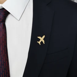 Exquisite Personalized Customized Airplane Brooch for Men's Suit Commemorative Wedding Groom, Wedding Brooch for Best Man Gift