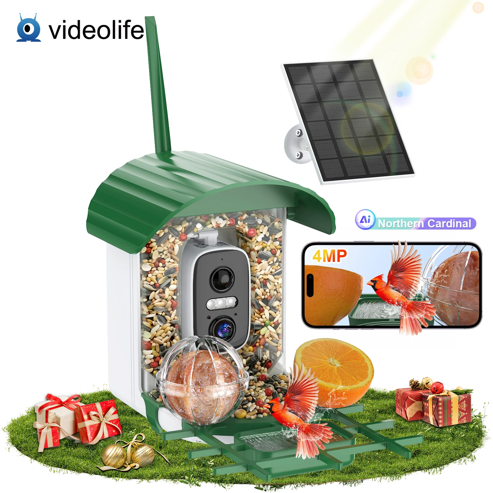 videolife-mangiatoia-intelligente-per-uccelli-con-telecamera-solare-2k-riconoscimento-ai-degli-uccelli-visione-notturna-rilevamento-movimento-pir-repellente-per-scoiattoli