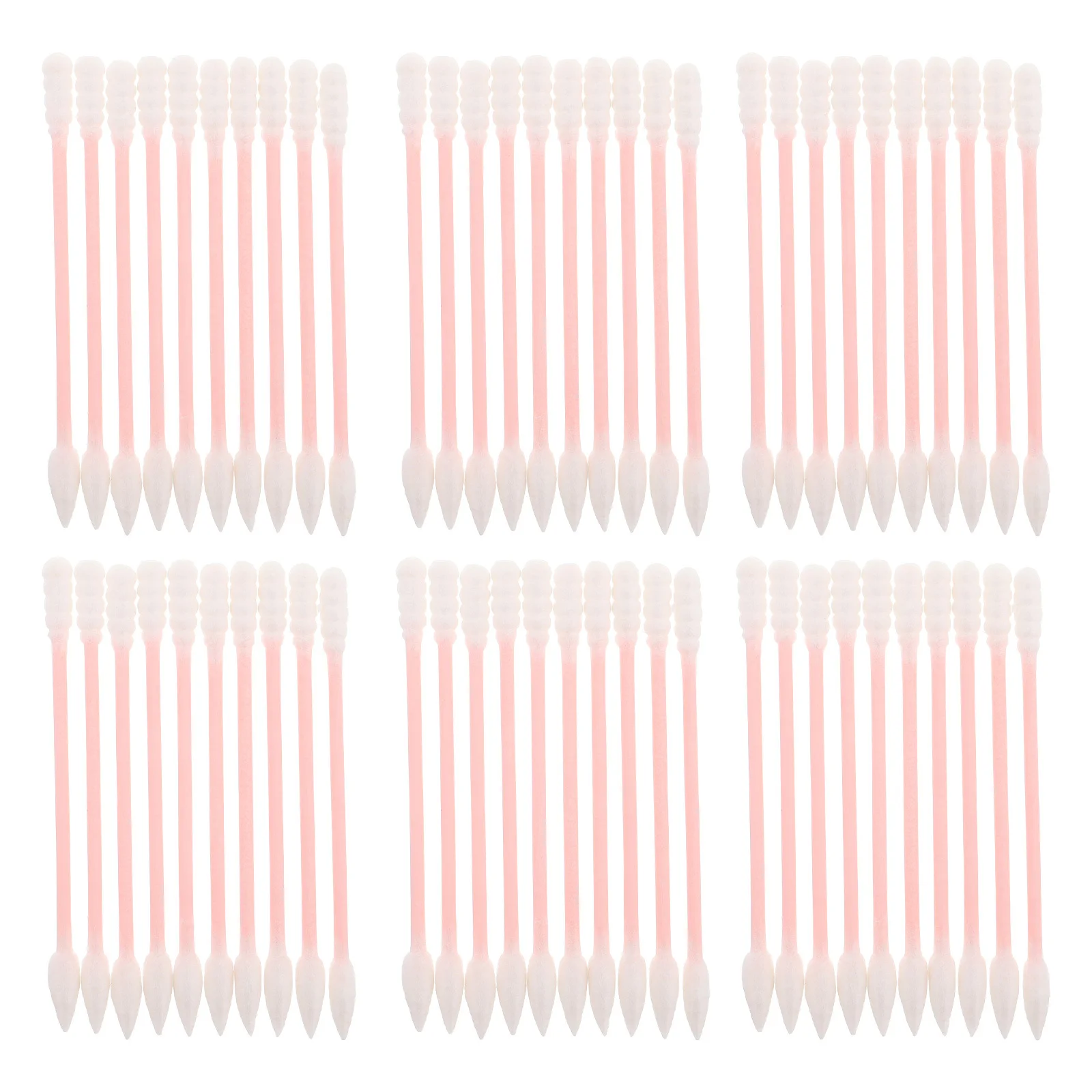 

500Pcs Makeup Cotton Swabs Spiral Tip Precision Cleansing Buds Absorbent Disposable Gentle for Sensitive Skin Manicure Nails