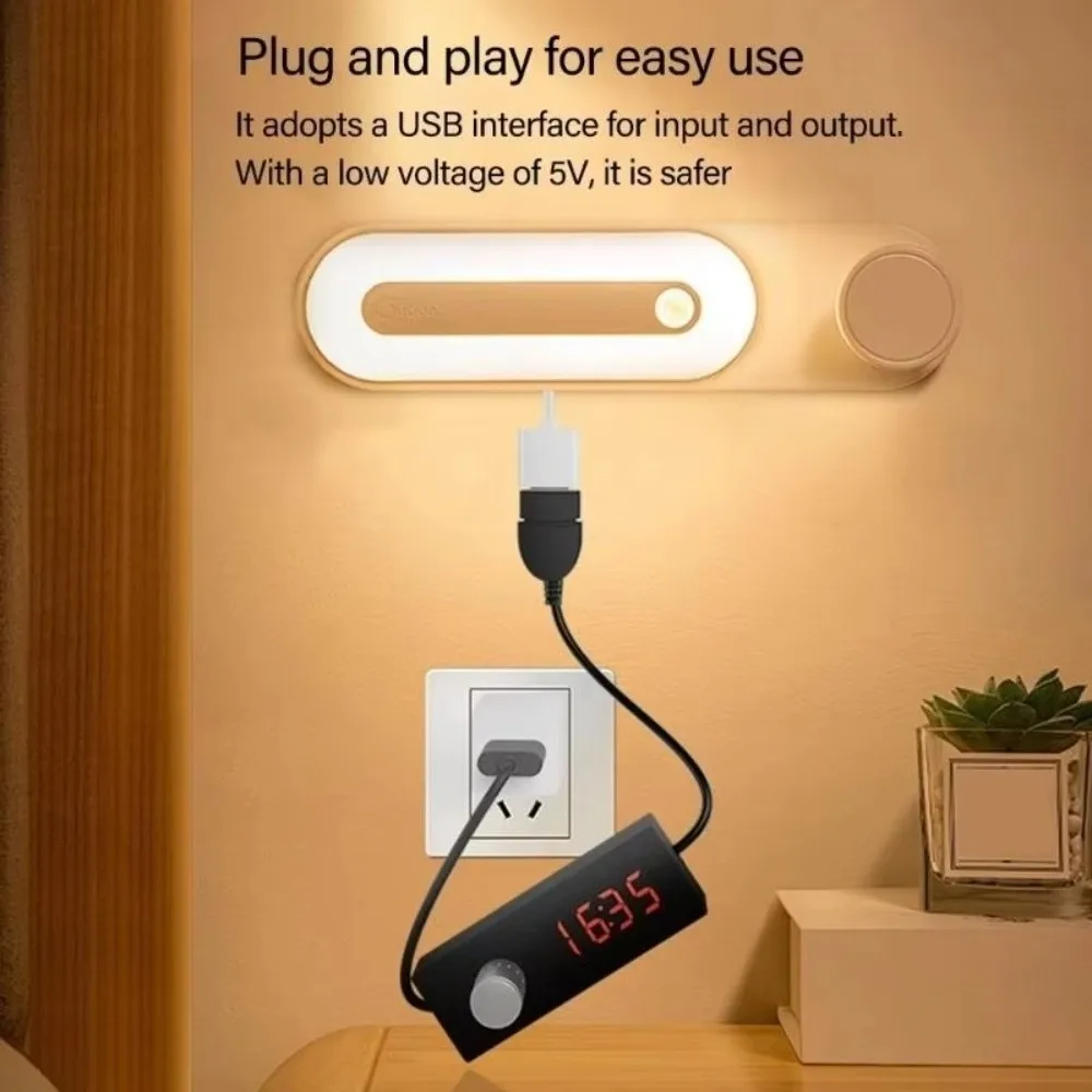 Digital Display USB Timer Switch Portable 5V Countdown Timer Switching Cord Adjustable USB Switching Cable Small Appliances