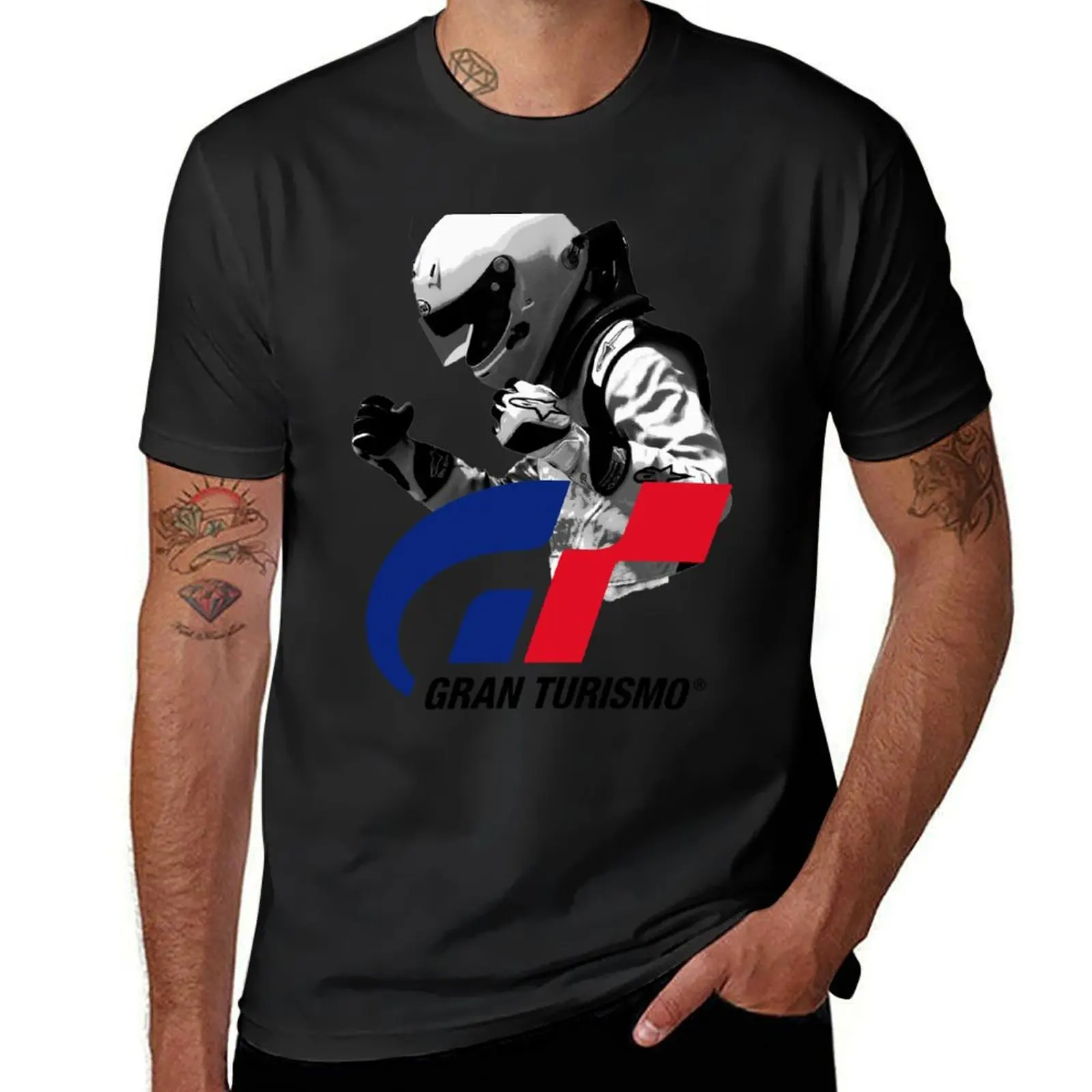 

Gran turismo T-Shirt customs cute tops heavyweights workout shirts for men