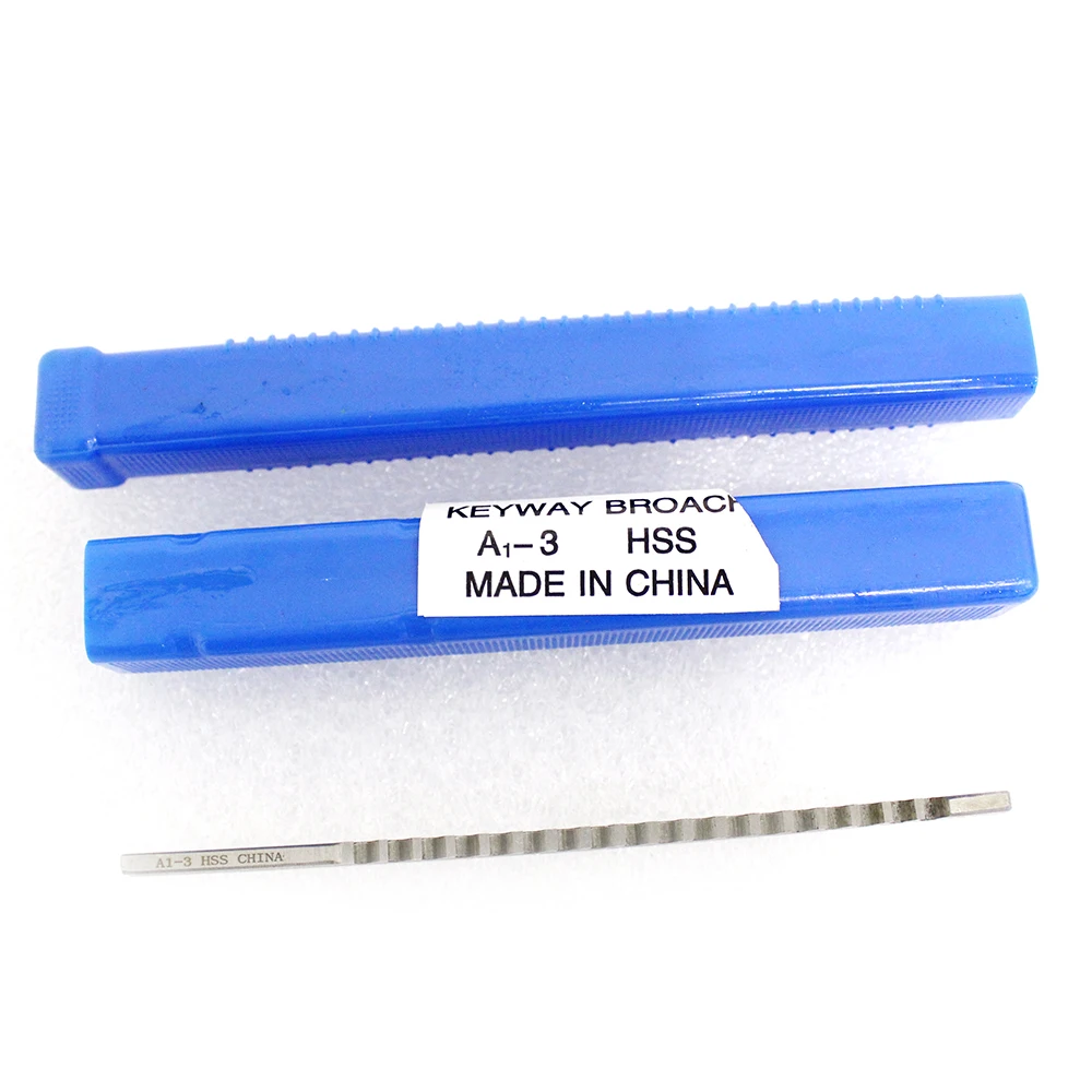 Push-Type Keyway Broach 3mm A1 Metric Size Broaches Broaching Tools for CNC Router Tool for CNC Router Metalworking