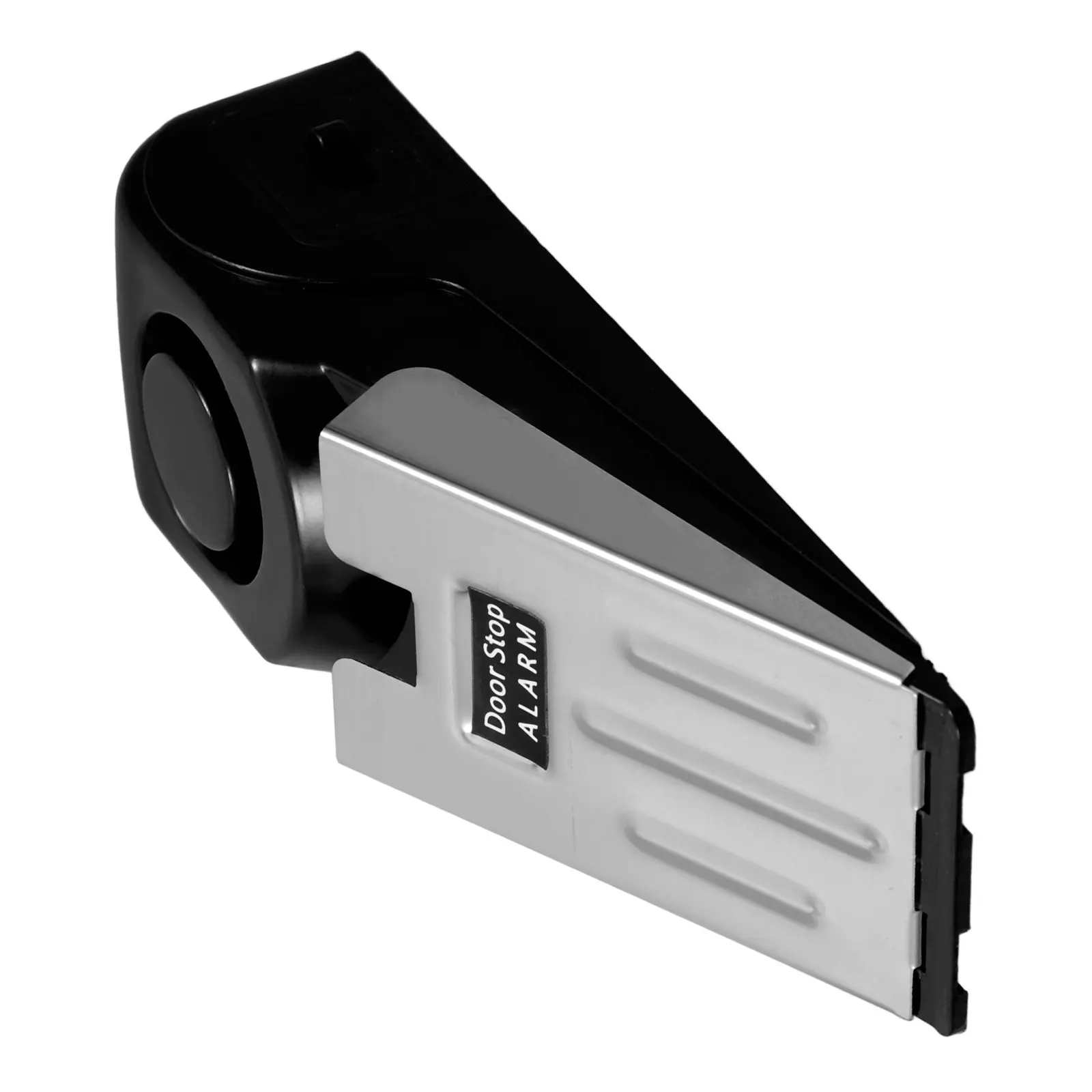 

Сигнализация-стопор для двери 120 дБ, устройство безопасности для дома, офиса, путешествий, противоскользящий металлический клин, активируется давлением, без батареек