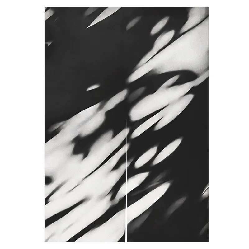 ستائر باب قماشية بنمط ظلال الأشجار ، كتان التقسيم ، منزل شمالي ، ستائر غرفة نوم فتاة ، مطبخ حمام معلق #6