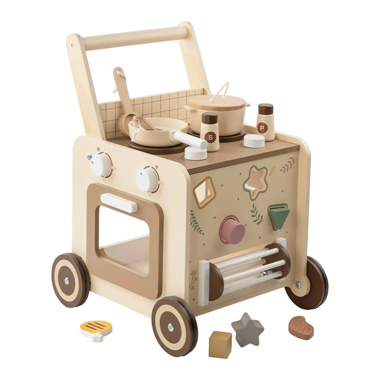 

Игровые кухонные наборы, деревянные игрушки для малышей, ролевые кулинарные игры, посуда, ходунки, игрушки для детей 4-8 лет, малышей, мальчиков и девочек