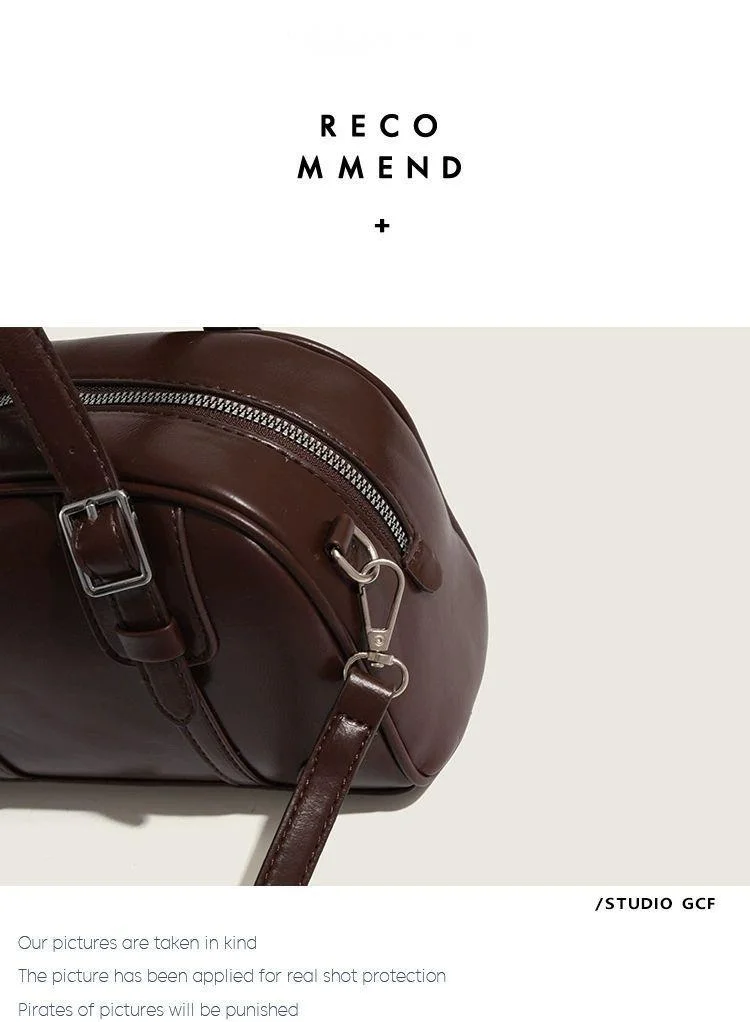 CHARHP&KEJNT Borsa a mano coreana nera autunno/inverno, borsa a tracolla monospalla versatile_voghion.com