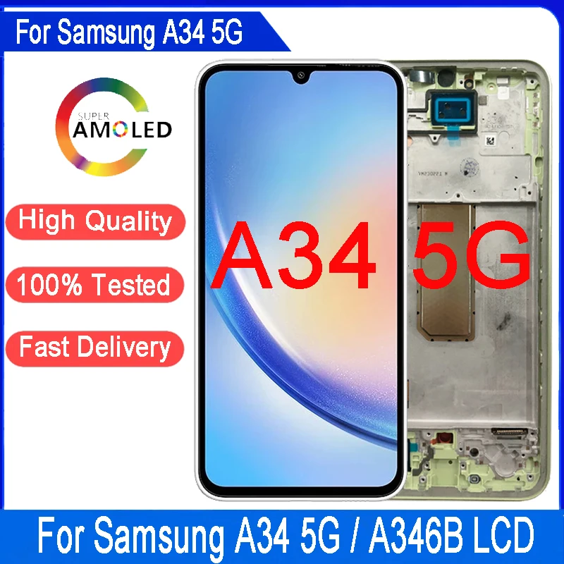 66-super-amoled-display-per-samsung-a34-5g-lcd-a346b-a346u-touch-screen-digitizer-per-samsung-a346e-a346m-lcd