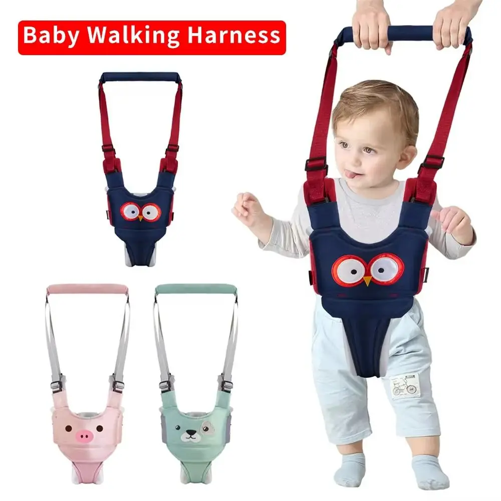Safety Infant Walker Harness Handheld Breathable Learning Walk Support Assist Trainer Non-slip Long Toddler Assistant Belt