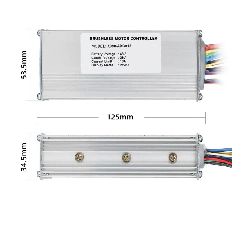 Exquisite-Replacement 48V Electric Bike Controller Board- For Engwe Ep2pro Control Unit Repair Part