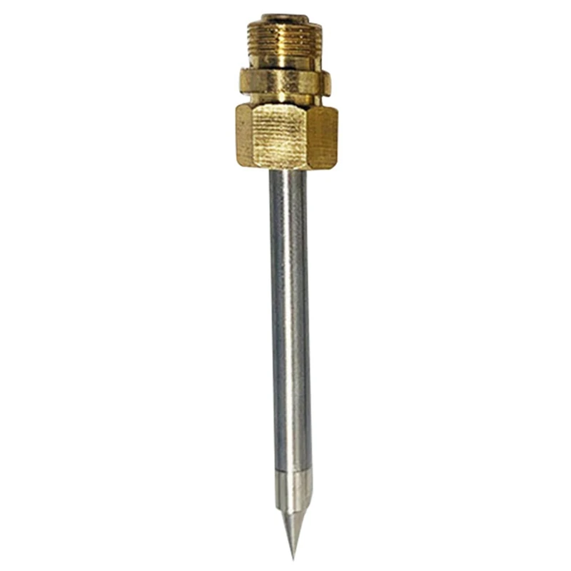 2 Pcs 510 Interface Soldering Iron Tip Mini USB Soldering Iron Tip Welding Rework Accessories, Horseshoe & Pointed