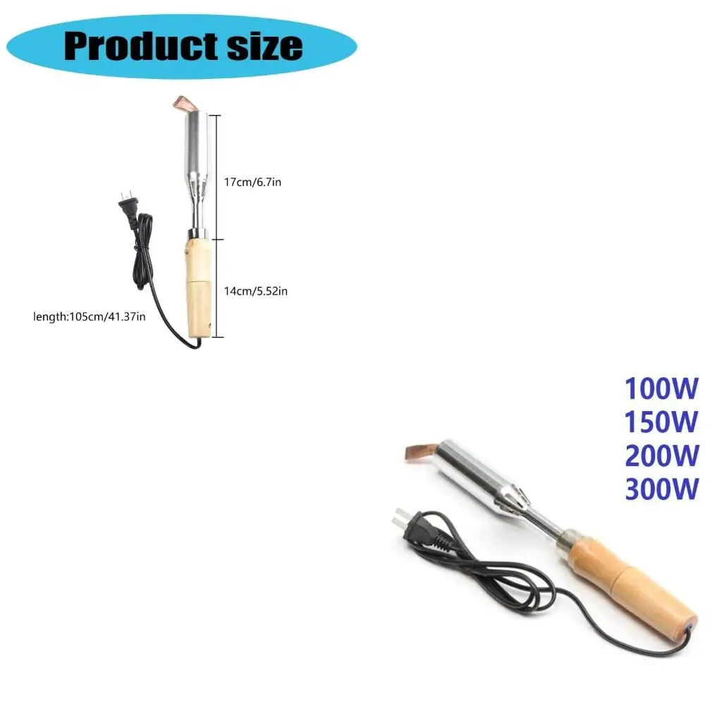 Heavy Duty Electric Soldering Iron 300W High Power Soldering Iron Tip Handle high quality