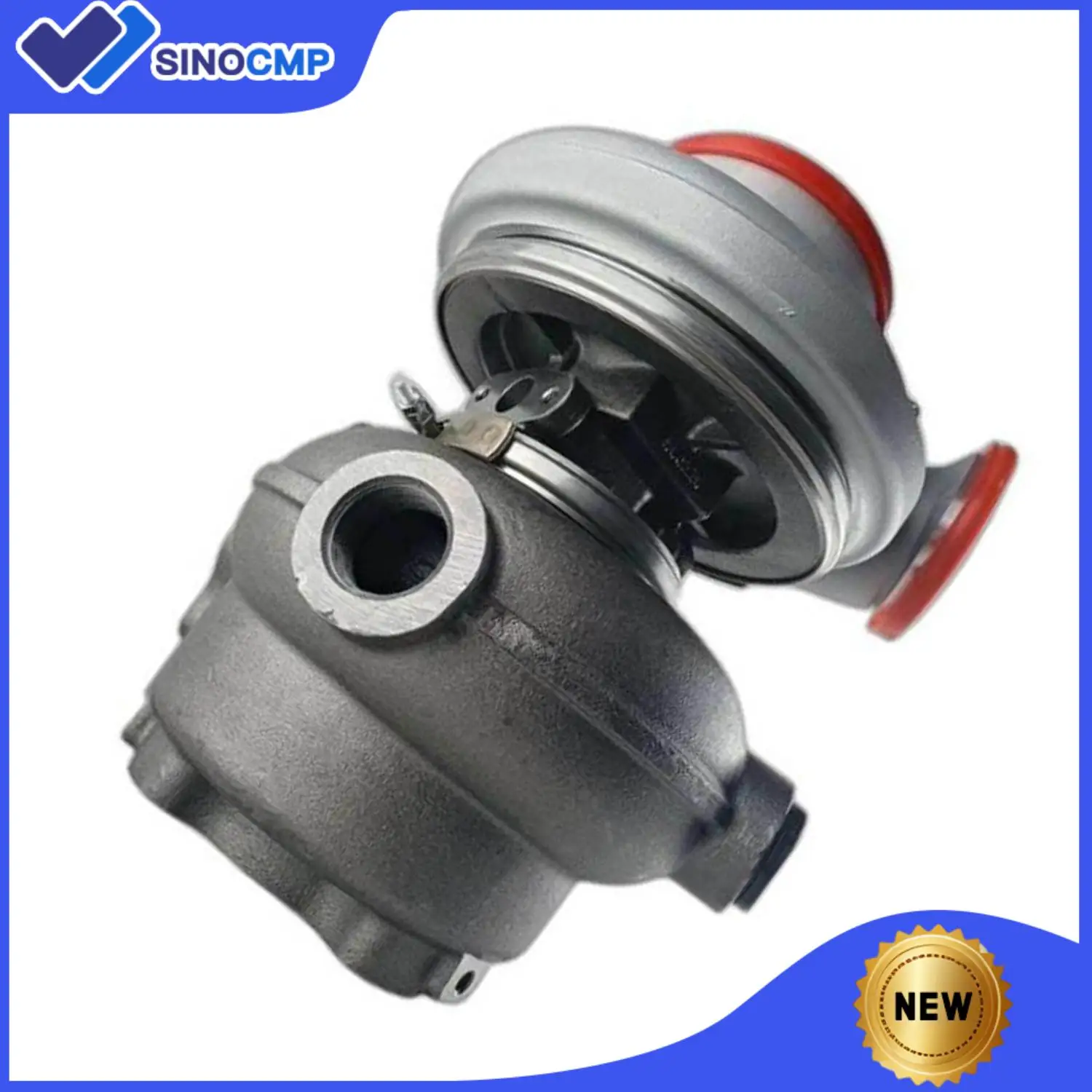 1pc Supercharger 4043577 4955500 For Cummins Explosion Proof HX55WM Holset Turbocharger New Excavators Parts