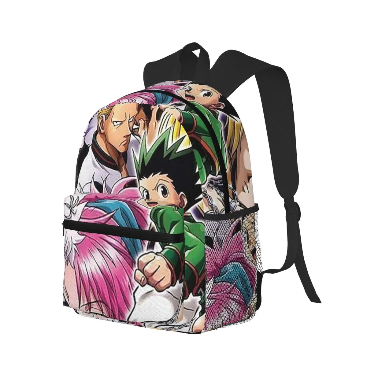 Anime HXH Hunter X Hunter Student Backpack School Bag Hiking Travel Daypack for Men Women Bookbag Shoulder Bags