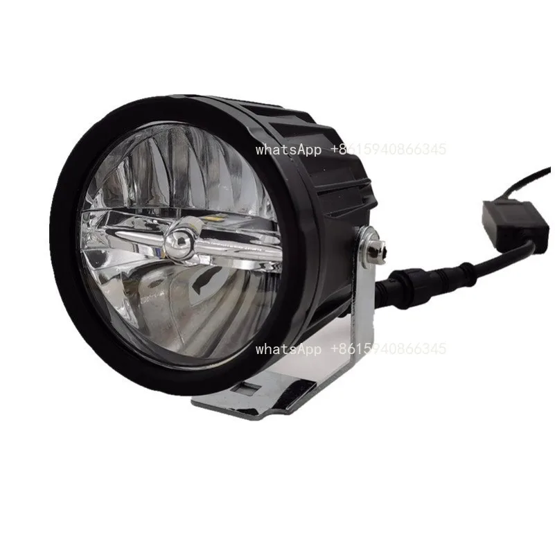 3-inch round off-road vehicle LED spotlight yellow and white double light modified anti-fog lfront bar light roof