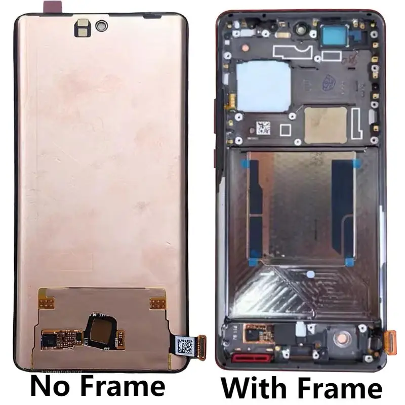 6.78'' AMOLED For Vivo X100 Pro LCD Display With Frame Original V2324A Touch Screen Digitizer Assembly Replacement Repair Parts