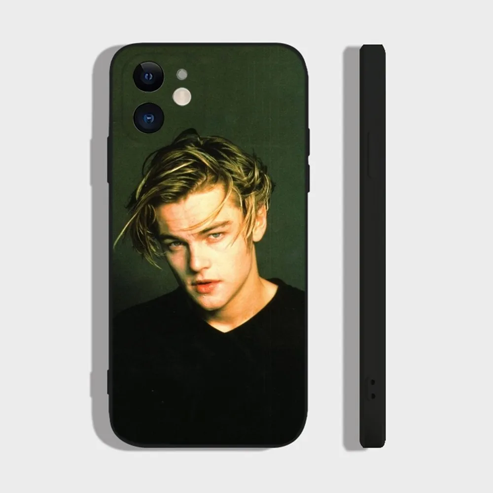 L-Leonardo D-Dicaprio Phone Case For iPhone 15,14,13,12,11 Plus,Pro,Max,XR,XS,X,7,8 Plus,SE,Mini Silicone Soft