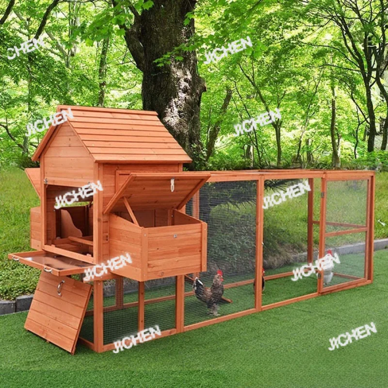 

Outdoor Solid Wood Chicken Cage Chicken Coop Chicken House Egg Cage Rabbit Cat House Pigeon