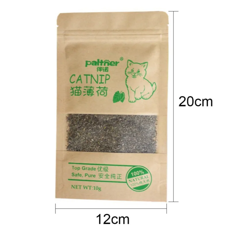 Catnip for Cats Natural Safe Catnip Treats Used to Supplement Catnip Toys Catnip Spray Cat Toy Filling Accessories 10g a bag