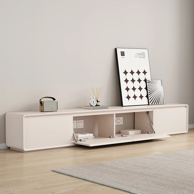 

White Entertainment Tv Stands Modern Floor Minimalist European Tv Stands Salon Universal Muebles Para Tv Entrance Hall Furniture