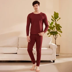 Men's Underwear 100% Goat Cashmere Knitted Long Underwear Set For Women Winter Keeping Warm Knitwears FJ01