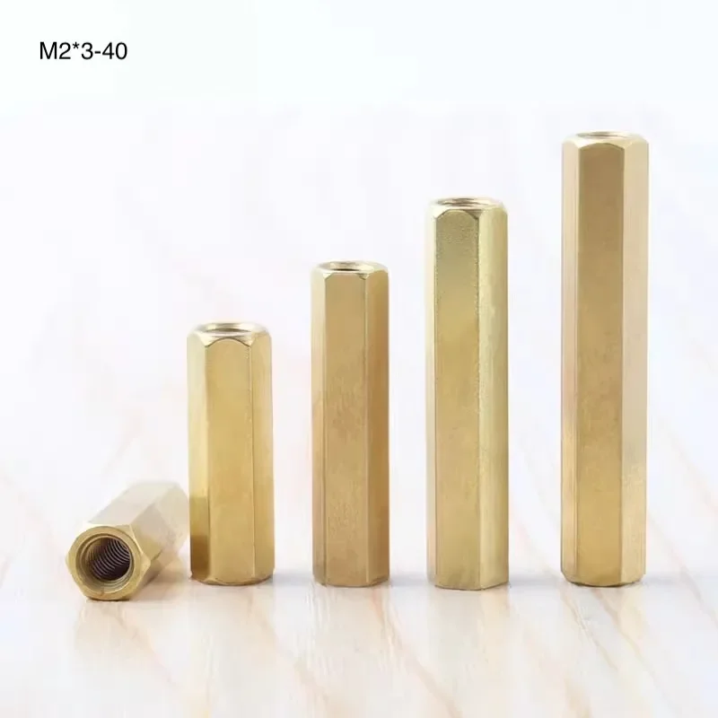 1000pcs/lot M2*3-35MM Hex Brass Female Motherboard Standoff Copper Mount M2  Pillar PCB Column Spacer Screw