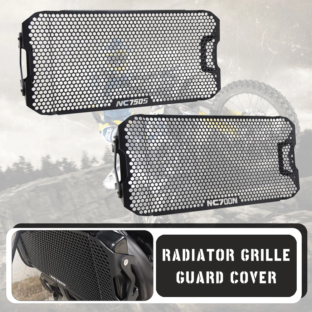 

NC 750 X S для HONDA NC700N NC700X NC700 N X 2011-2016 NC750X NC750S 2013-2021 Решетка радиатора с ЧПУ Защитная крышка