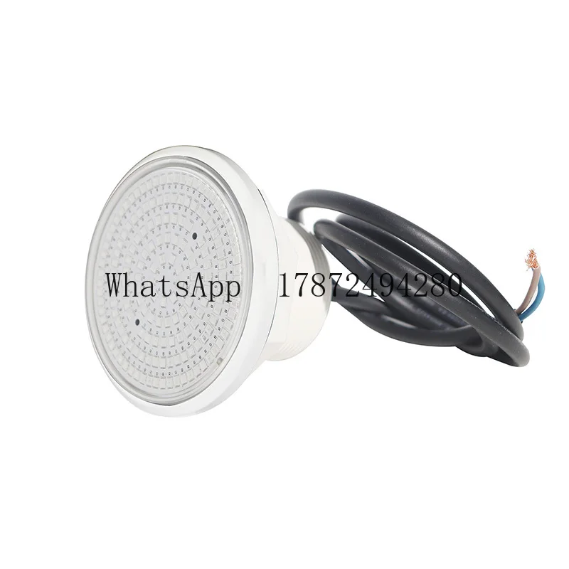 OEM IP68 15W RGB AC DC 12V Waterproof Swimming Pool Light Remote Control Underwater Lighting for Concrete Vinyl Fiberglass Pool