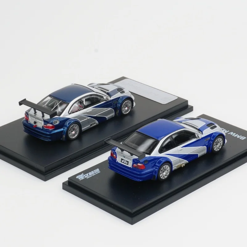 IN STOCK AR DCM 1:64  M3 E46 GTR Diecast Diorama Car Model Collection Miniature Toys