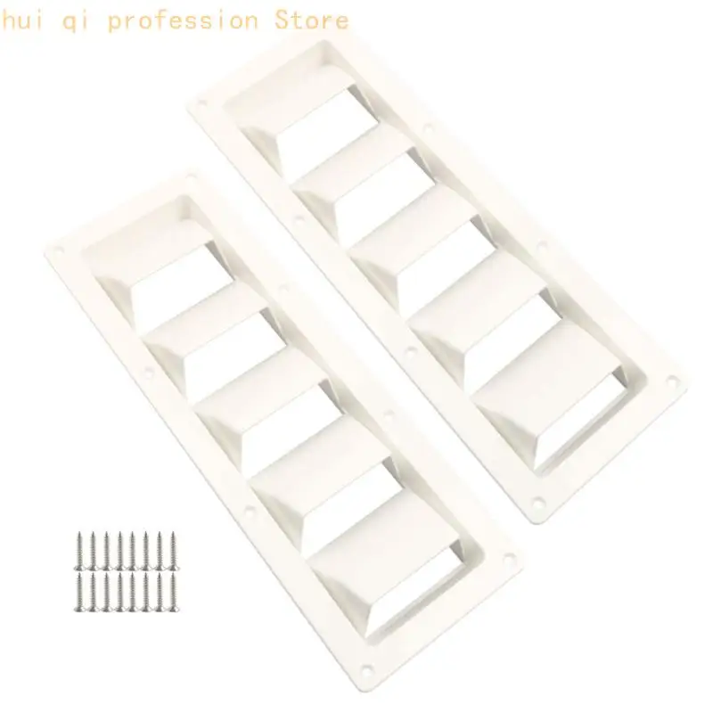 Wall Vent Grille Replacement Set for Boat Trailer Utility Panels H8WE